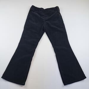 Free People Pants Womens Small Black Corduroy Flare In My Feelings We The Free